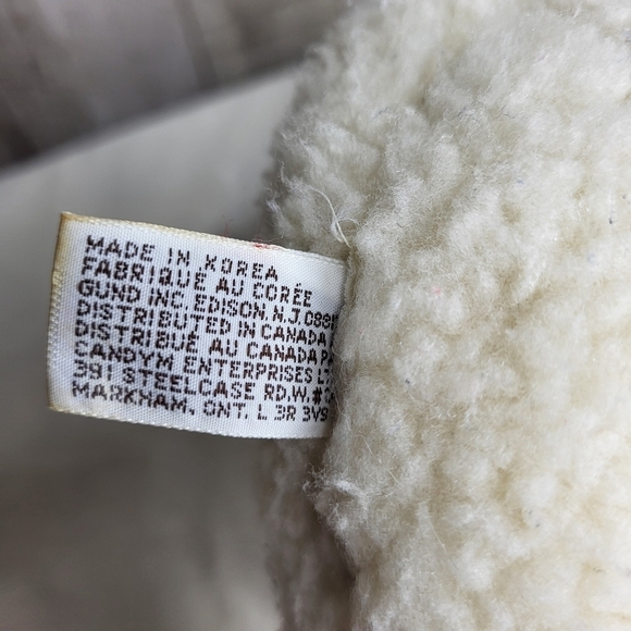 Gund 1982 Horned Sheep Plush Toy. Vintage - Picture 5 of 10